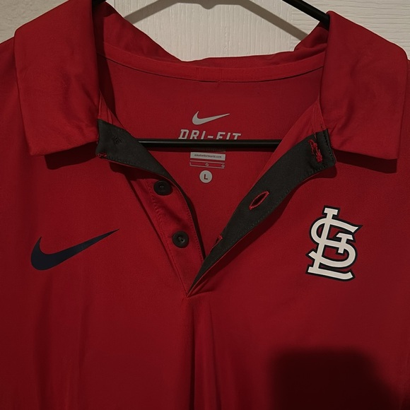 Men’s Nike Dri-Fit St. Louis Cardinals Polo - Picture 2 of 2